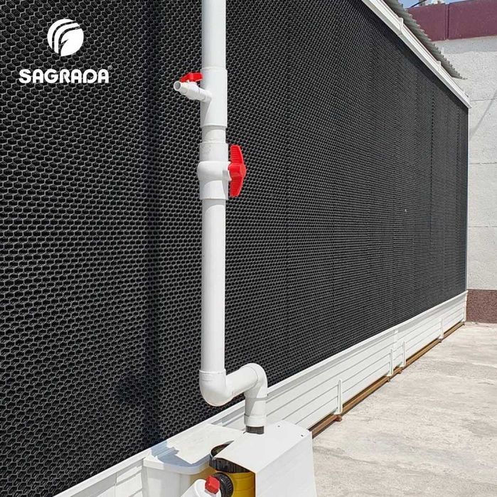 Гофра панели и автоматический климат-контроль для охлаждения птичников