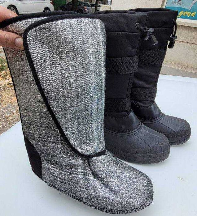 Високи ботуши с изолационна ватенка 45 номер