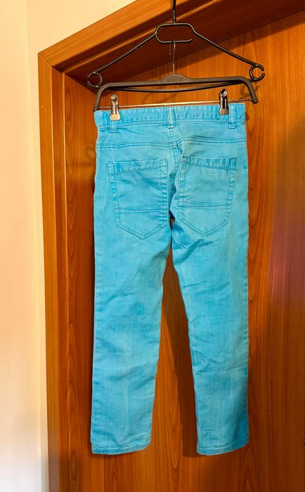 Pantaloni blugi copii - baieti 8-9 ani, United Colours of Benetton, stare impecabilă
