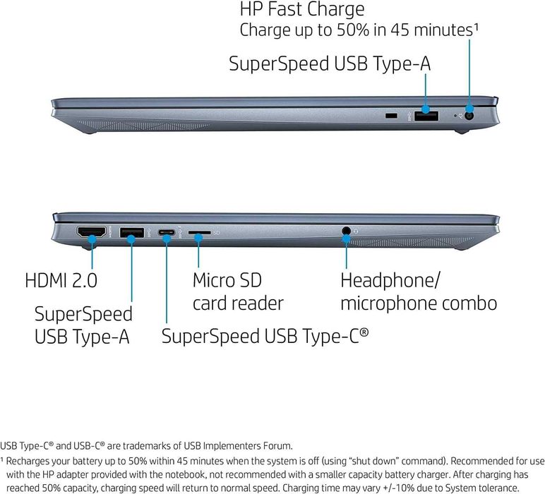 HP Pavilion 15.6" FHD iPS Ryzen 7-5700U |8GB | 512GB SSD
