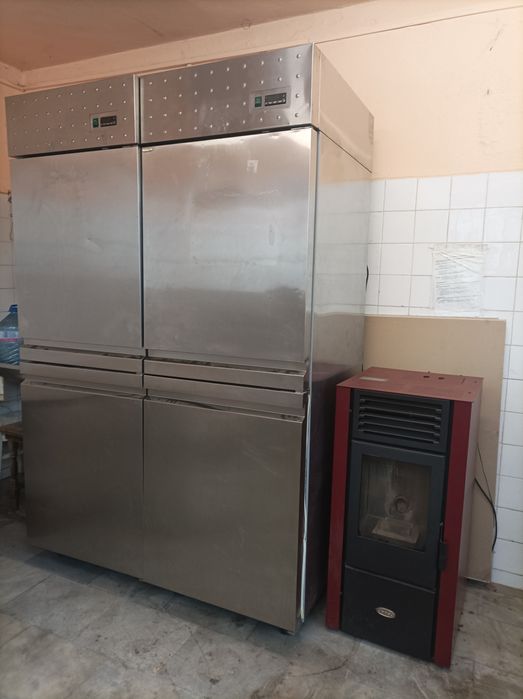 Професионален иноксов хладилник