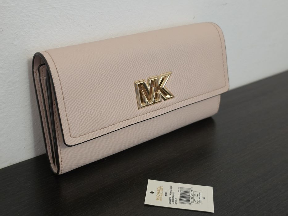 Portofel-plic Michael kors- nude bej piele naturală