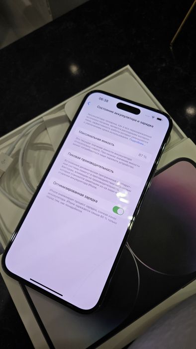 Iphone 14 pro max 256gb 87%батарея