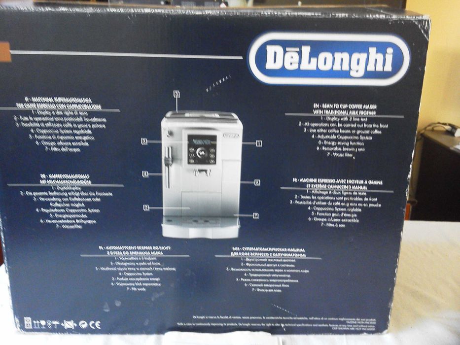 Expresor Automat Cafea DeLoghi ECAM23420SB+++