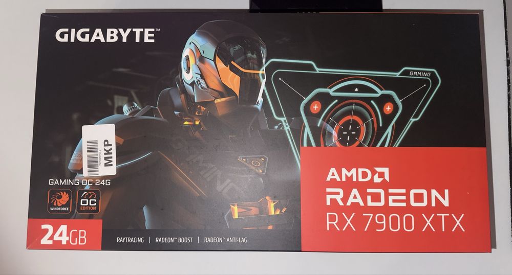 Radeon RX7900 XTX Gigabyte OC, 24GB GDDR6