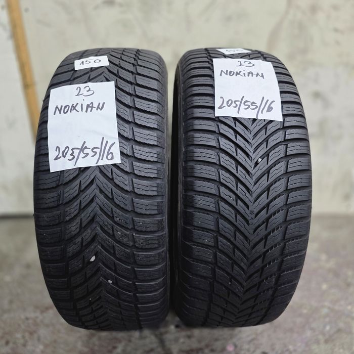2×205/55/16 M+S.NOKIAN 2023.Stare excelenta.