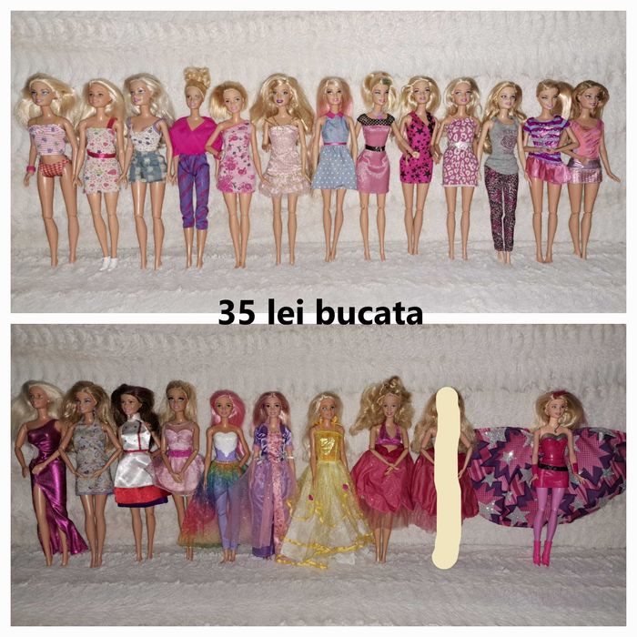 papusi Barbie Mattel - pret poza