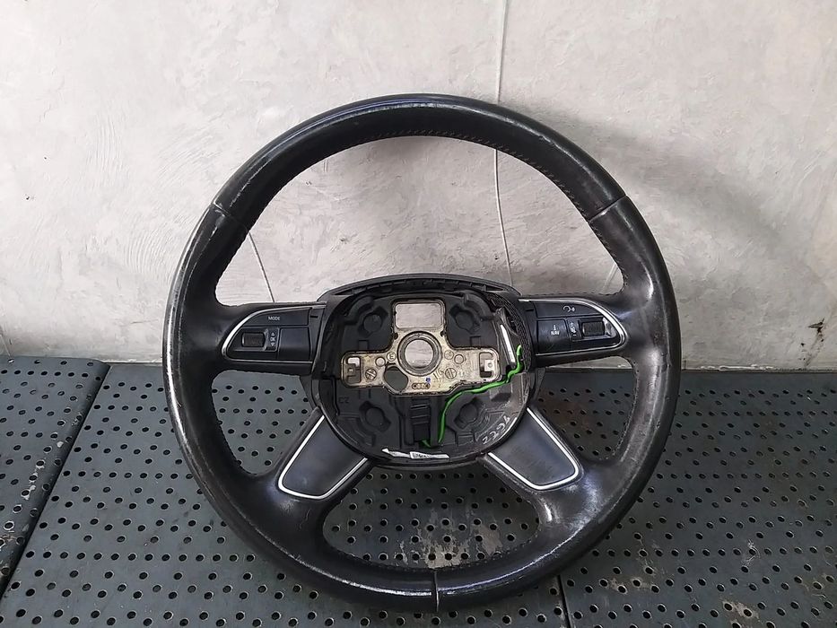 Volan piele in 4 spite cu comenzi audi a4 b8 8k berlina 4l0419091ac 360569404 62479000a 62479180a