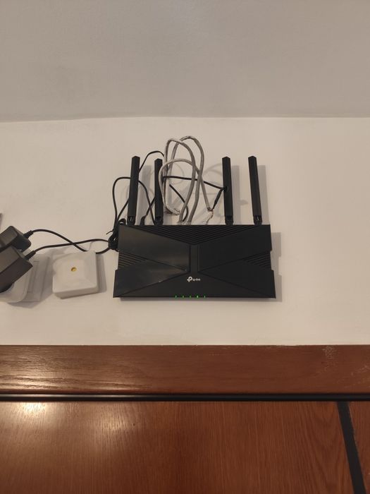 TP-Link Archer AX20 AX1800 Wi-Fi 6 рутер като нов, напълно изправен и запазен