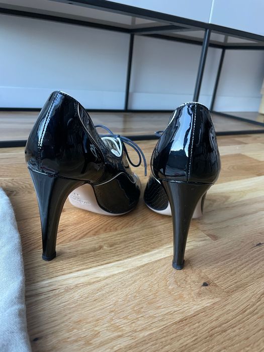 Pantofi VALENTINO GARAVANI, piele, aproape noi