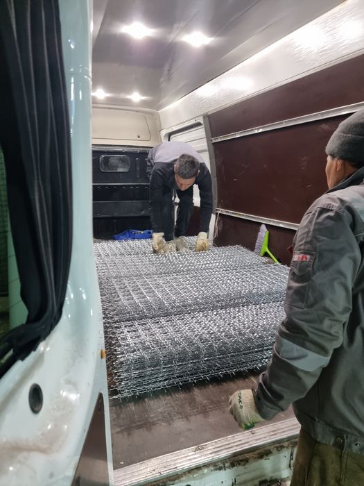 Сетка канилированая, оцинкованная