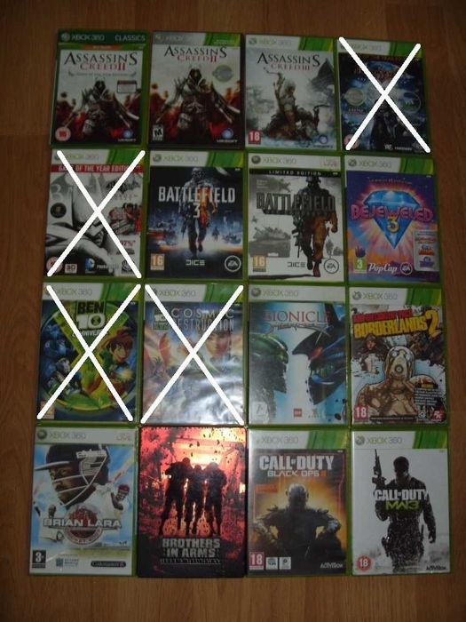 Игри за Xbox 360 Част 5 - 15.34 € / 30лв за брой