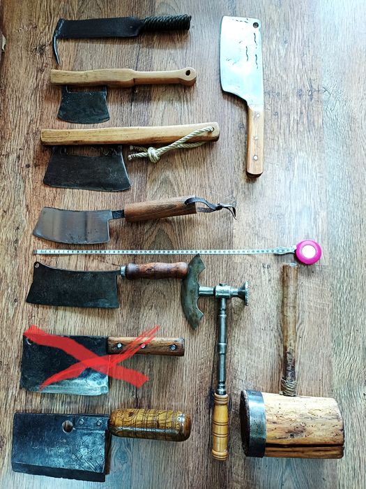 Нож/ сатър/ мачете/ чук