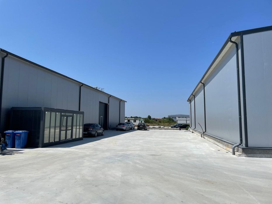 Hale depozitare 200 - 600 mp de inchiriat cu birouri si curte !