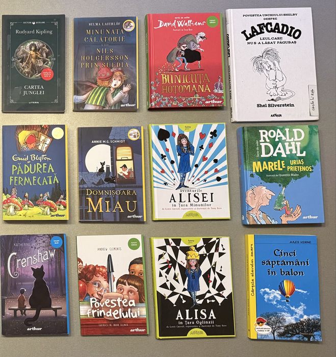 Colectie carti editura Arthur si altele