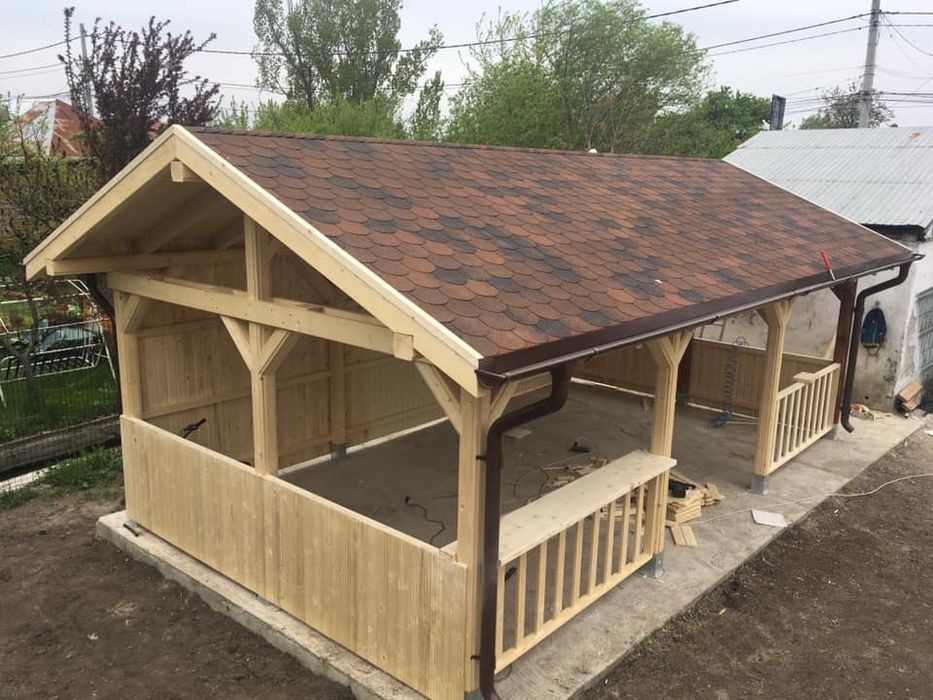 Foisoare si terase moderne din lemn