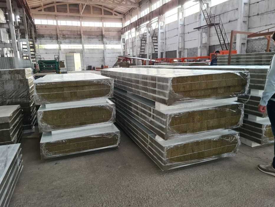 Сэндвич - Сендвич панели |•От Производителя Завода•| ППУ базальт ППС |