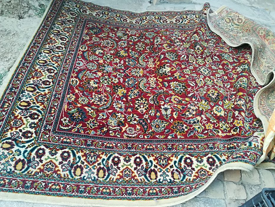 Ковёр двухсторонний толстый шерсть 100%рсть 100%