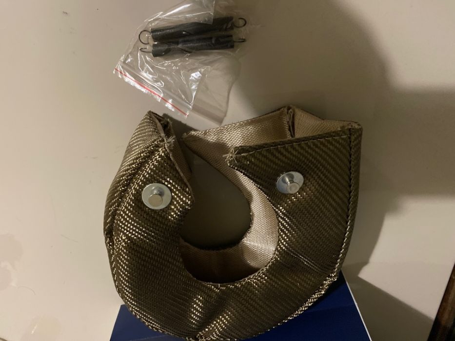 Титаниево Турбо Одеало Термо кожух щит T3/T25 28/GT25 28/GT30 35 37 40