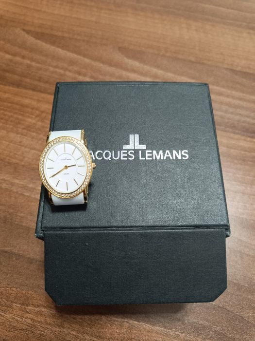 Ceas damă Jacques Lemans model 1-1819 Gold / Ceramic