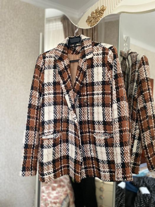 Пиджак в клетку