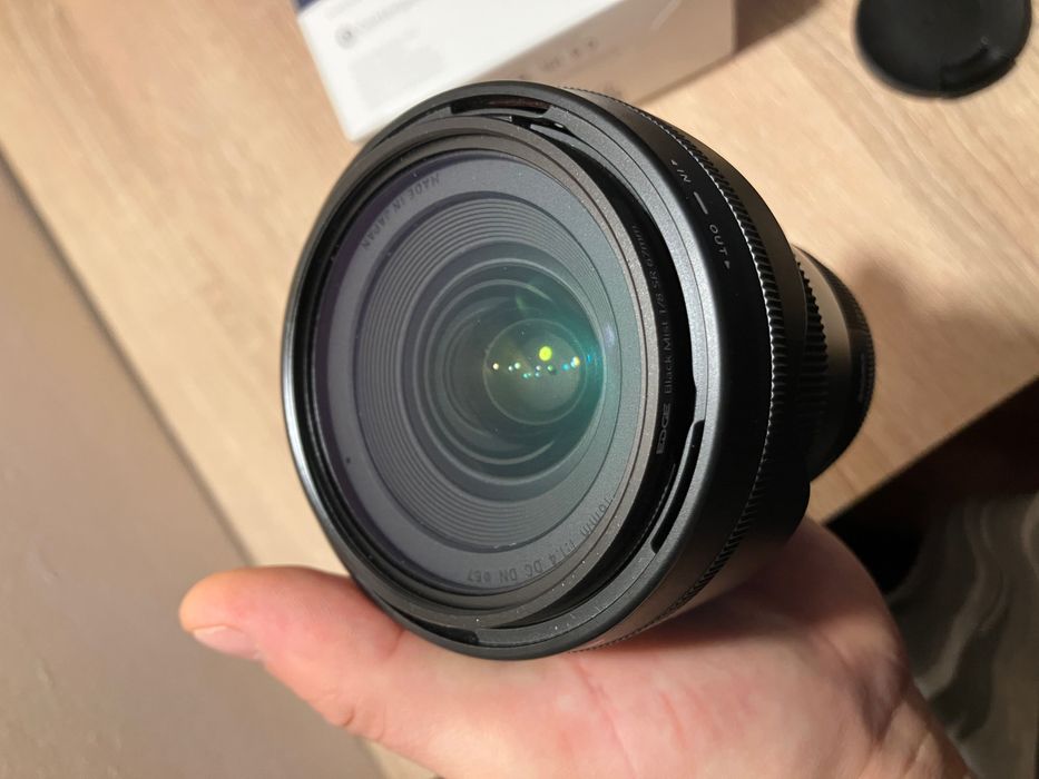 Sigma 16mm F1.4 Sony E - Ca Nou - La Cutie - Filtru