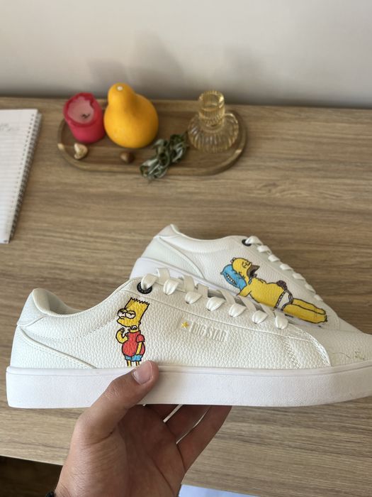 Custom Обувки семейство Симпсън