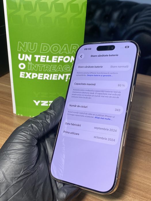 iPhone 16 Pro • 256 GB • Desert Titanium