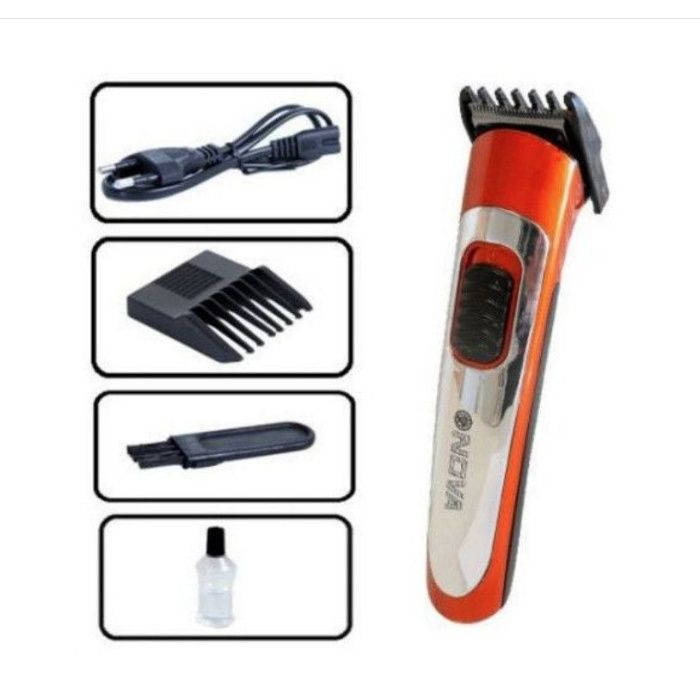 Masina de contur tuns barbierit cu acumulator Nova Profesional NOU