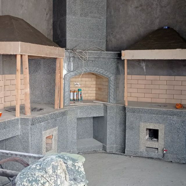 Замонавий Ёзги ошхона Летняя кухня