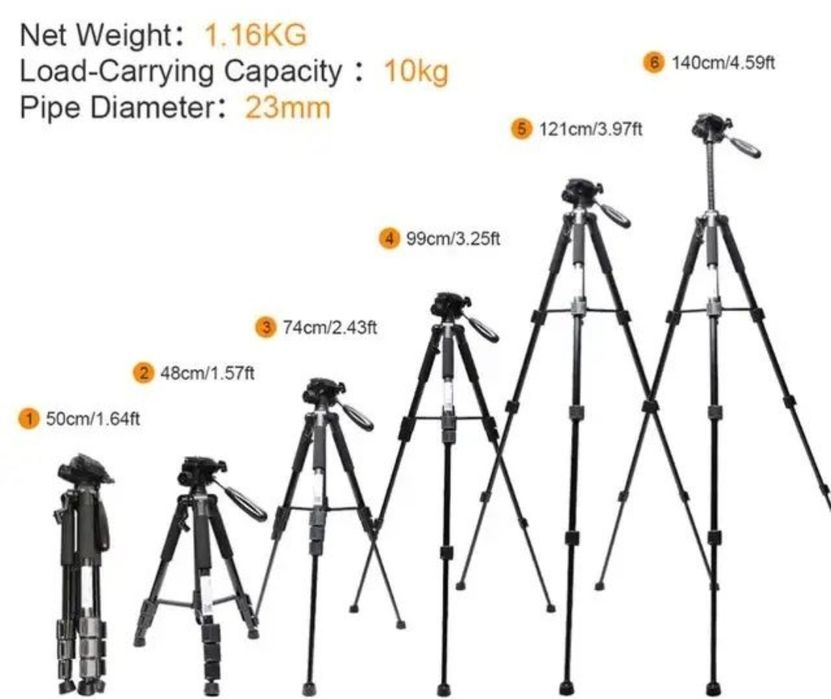 Mногофункционален статив Huepar TPD14 Tripod