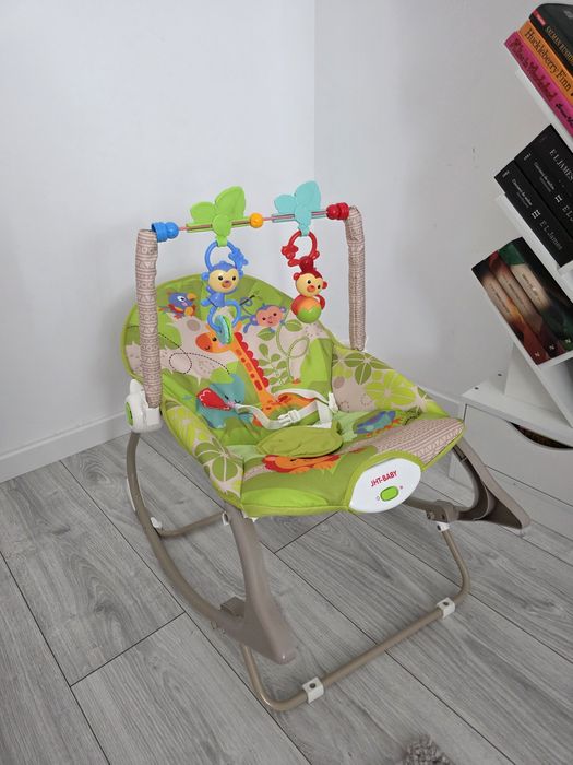 Carucior,balansoar electric,salteluta muzicala,balansoar cu vibratii.