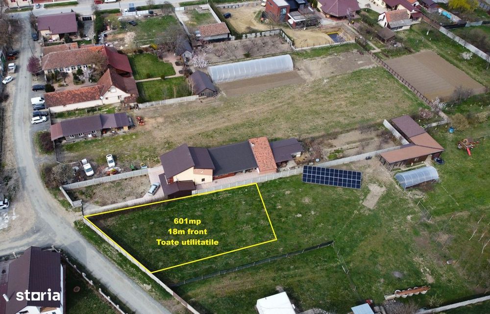 601mp - Teren Mosnita Veche - toate utilitatile - 63.000Euro