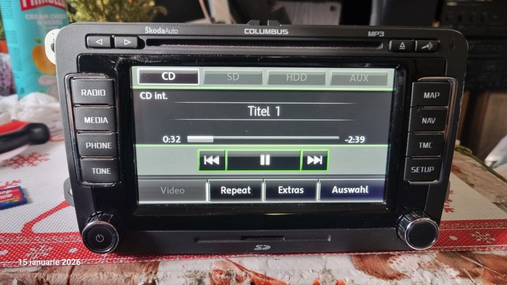 Navigație originală/dedicată VW,Skoda,Rns 510,Pioneer