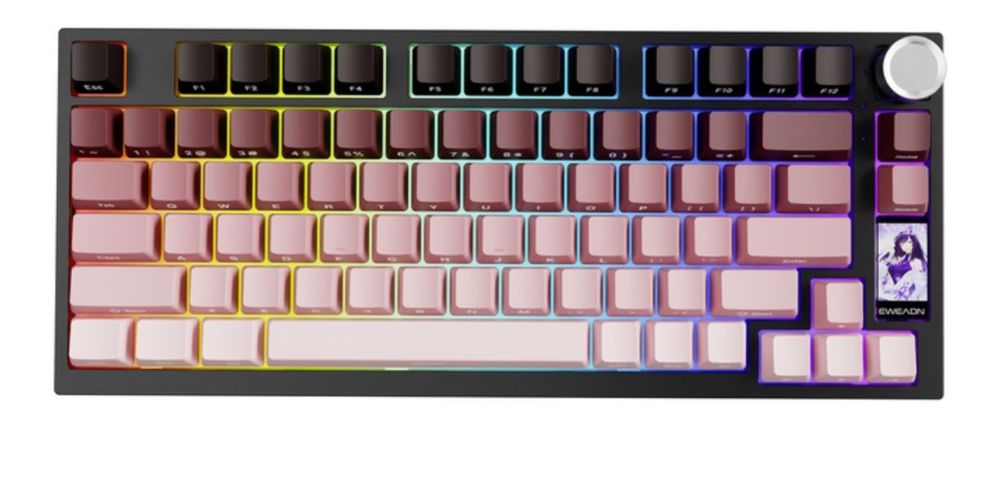 Клавиатура EWEADN X75 Screen черный