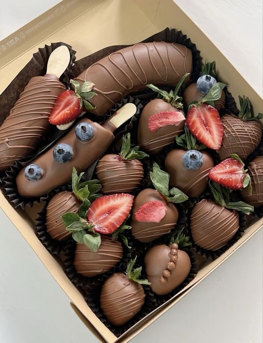 Клубника в шокаладе