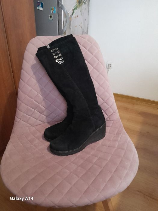 Зимние натуральные сапожки