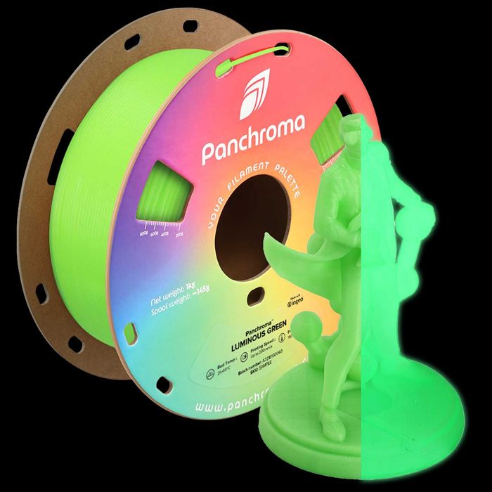 Panchroma™ PLA — Мрамор и Светящийся | Polymaker | 1.75мм 1кг