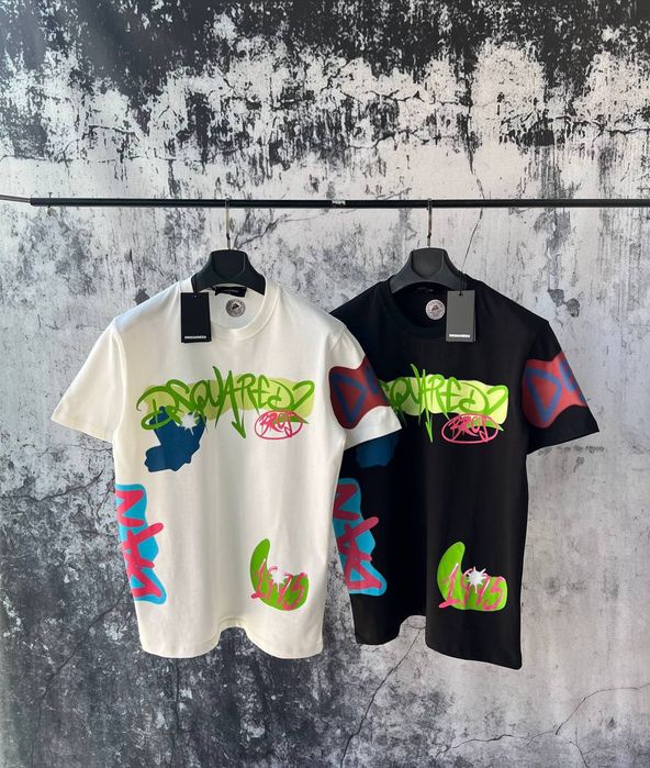 Tricou barbati Dsquared + alte modele pe stoc