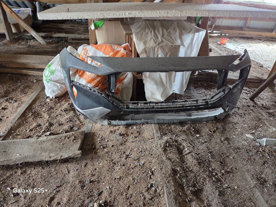 Передний бампер хендай сантафэ 2022