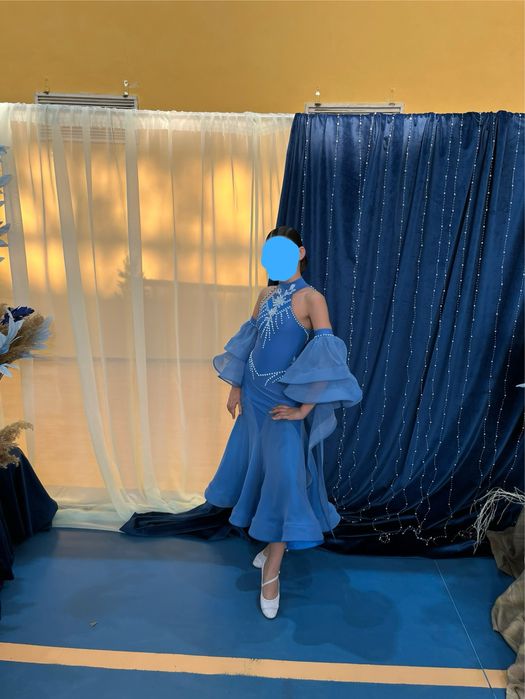 Платье для бальных танцев Ю1