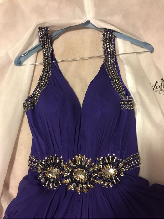 Rochie lunga de matase