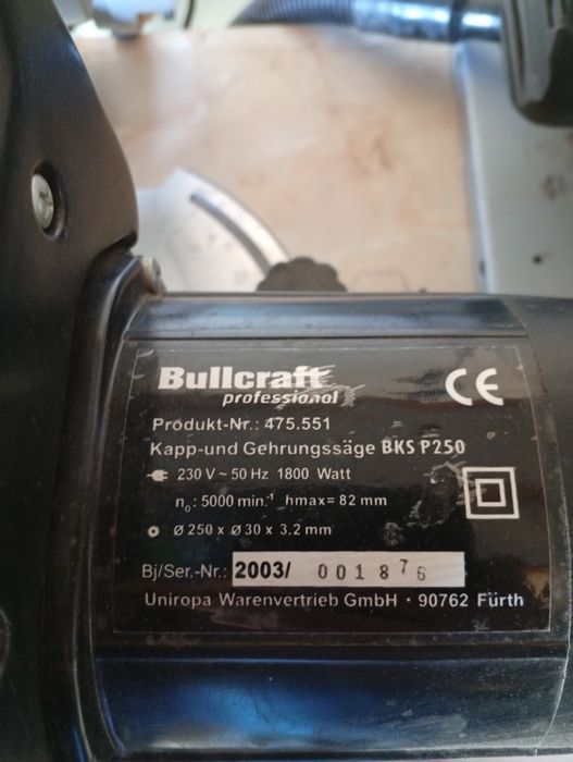 Продавам потапящ циркуляр Bullcraft.