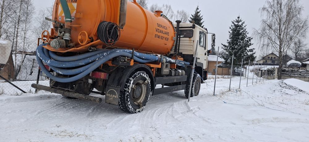 Servicii vidanjare desfundare decolmatare