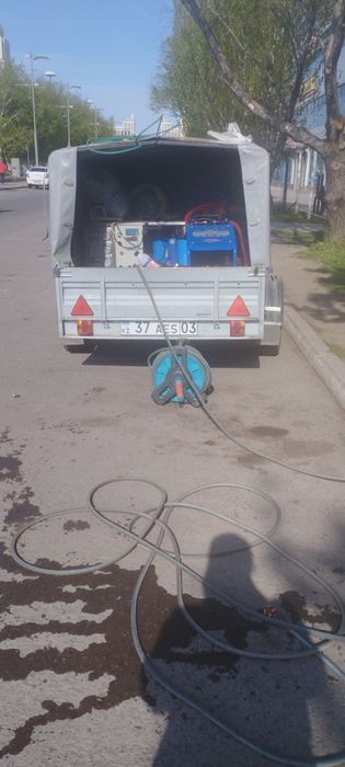 Мойка витражей в Астане