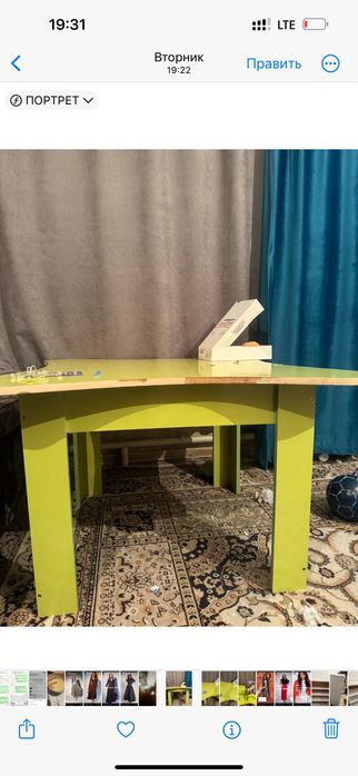 Стол для дошкольника и школьника