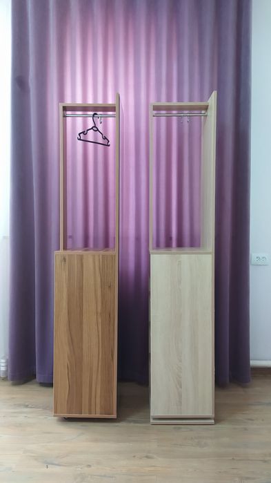 Гардероб органайзер 4 в 1, вешалка, зеркало, обувница, ящик, полка.