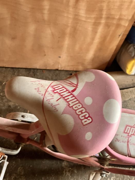 Детский ведосипед 4-7 лет идеально