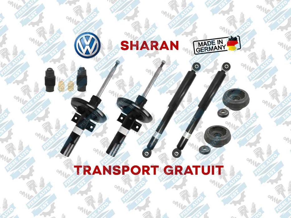 Set amortizoare cu flanse si protectii VW Sharan 1995-2010