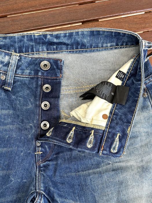 Мъжки дънки G-Star Raw (A-Crotch Tapered) - размер W29 / L32, Отлично състояние